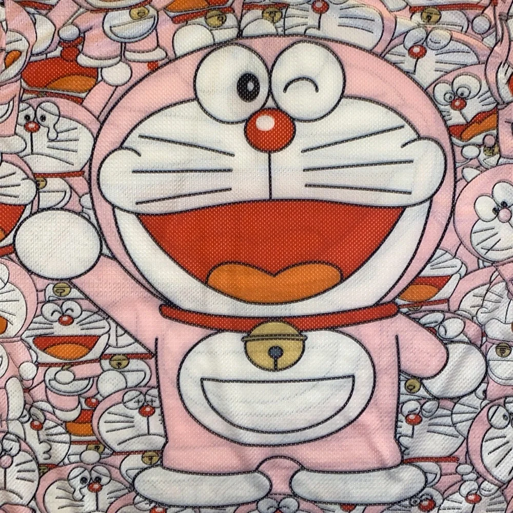 RARE SO SO BASE DORAEMON Women’s Mesh T-Shirt - Picture 5 of 12